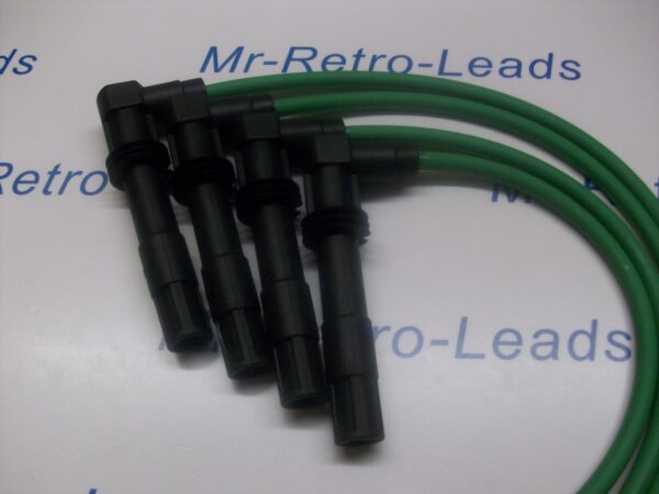 Green 8mm Performance Ignition Leads Golf Bora 1.6 1.4 16v Quality Ht Leads