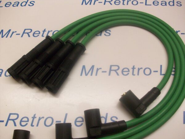 Green 8mm Performance Ignition Leads Cinquecento Seicento 1.1 Sporting Quality