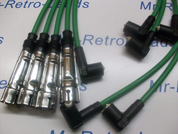 Green 8mm Performance Ignition Leads For Transporter Box 2.0 T25 Camper Quality