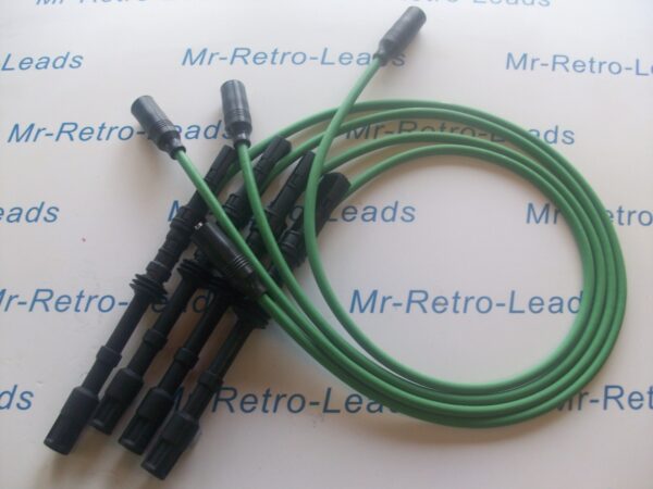 Green 8mm Performance Ignition Leads Fits Golf Mkiv 1.8 4motion Audi Leon Bora