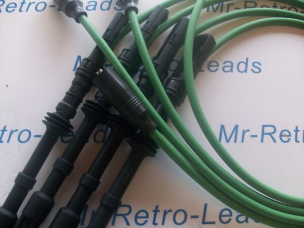 Green 8mm Performance Ignition Leads Fits Golf Mkiv 1.8 4motion Audi Leon Bora