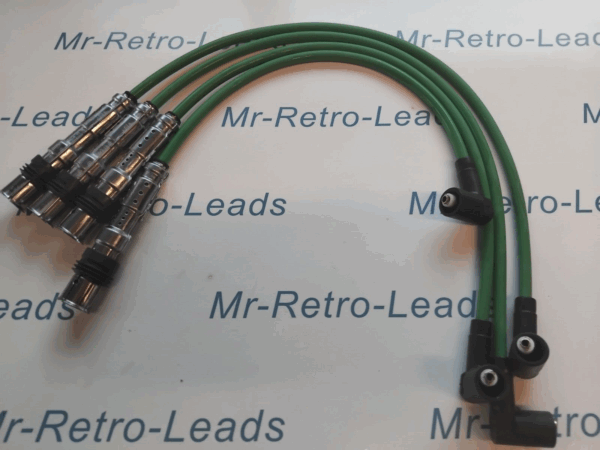 Green 8mm Performance Ignition Leads Fits The Beetle Golf Polo 1.2 Tsi Tfsi Ht