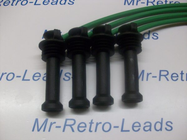 Green 8mm Performance Ignition Leads For The Fiesta Mk6 1.25 1.4 Quality Ht Lead