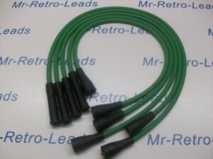 Green 8mm Performance Ignition Leads For The Escort Mk2 Mk3 Fiesta Mk1 Mk2 Ht..