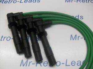 Green 8mm Performance Ignition Leads Will Fit Audi A2 1.4 Seat Arosa 1.4 1.6 16v