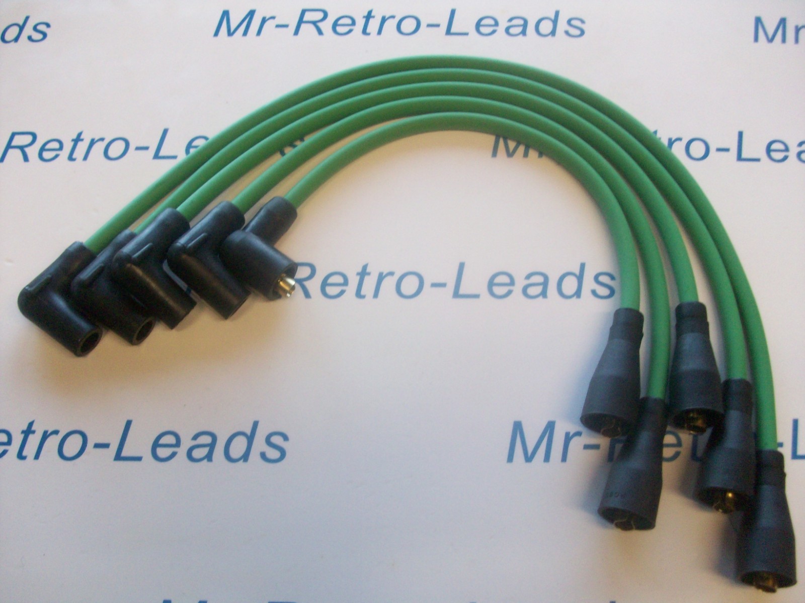 Green 8mm Performance Ignition Leads Willys Jeep 1941 > 1945 Quality Built Leads