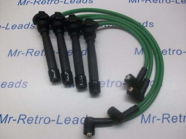 Green 8mm Performance Ignition Leads Punto Brava Bravo Lancia 1.2 16v Quality Ht
