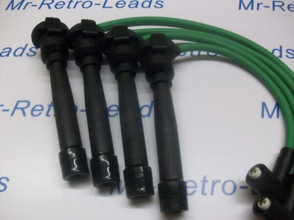 Green 8mm Performance Ignition Leads Punto Brava Bravo Lancia 1.2 16v Quality Ht