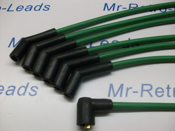 Green 8mm Performance Ignition Leads Triumph Tr5 Tr6 Gt6 Show Car Quality Leads