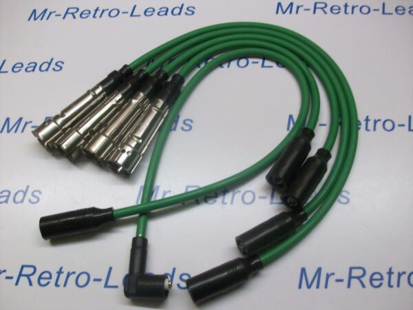 Green 8mm Performance Ignition Leads Golf Mk2 Mk3 Gti 8v M4 Distributor Cap