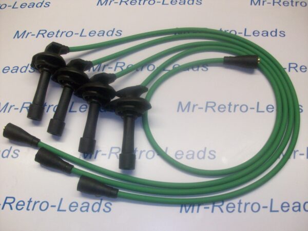 Green 8mm Performance Ignition Leads Will Fit Subaru Impreza 2.0 Turbo Wrx Sti