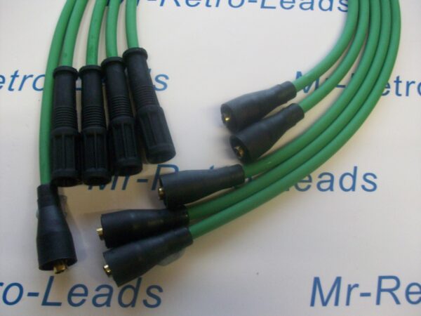 Green 8mm Performance Ignition Leads For Ritmo Abarth Argenta Mirafiori 131 132