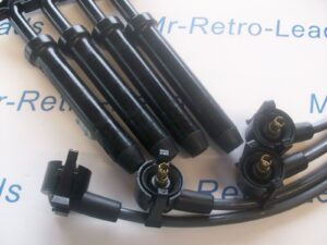 Grey 8mm Performance Ignition Leads Escort Mk5 Fiesta Mk3 Turbo Xr2i I.6i Efi