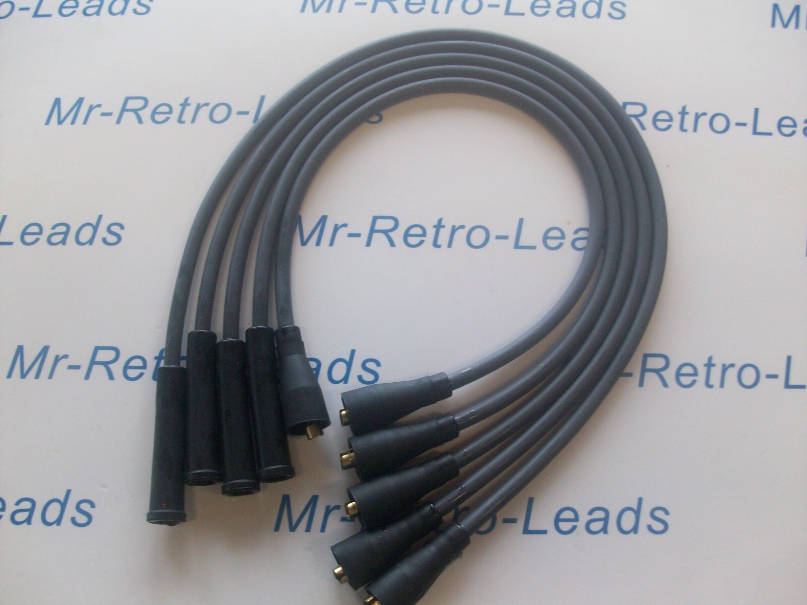 Grey 8mm Performance Ignition Leads For The Escort Mk2 Mk3 Fiesta Mk1 Mk2 Ht
