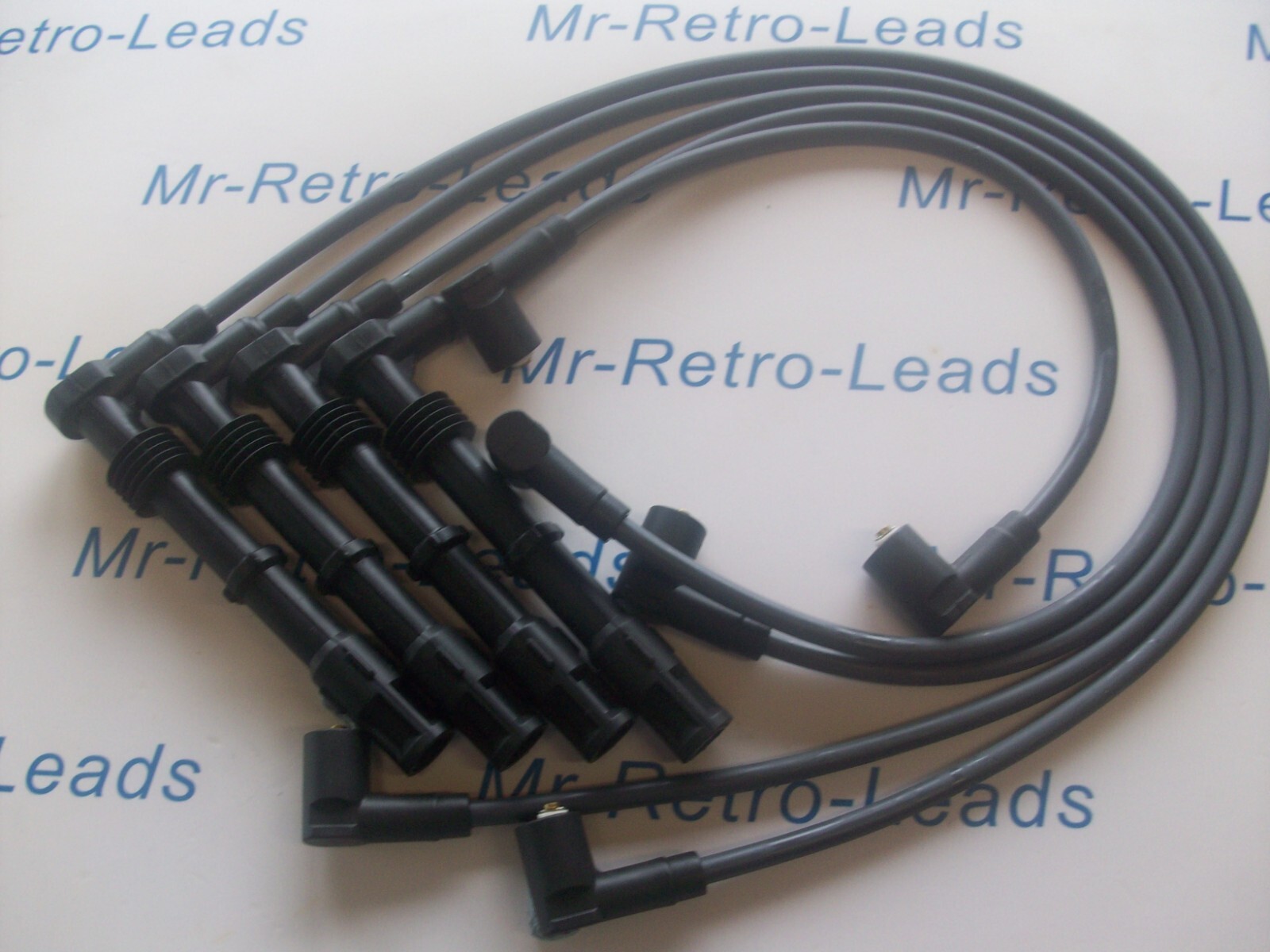 Grey 8mm Performance Ignition Lead Golf Gti Corrado Ibiza Scirocco 1.8 2.0 16v