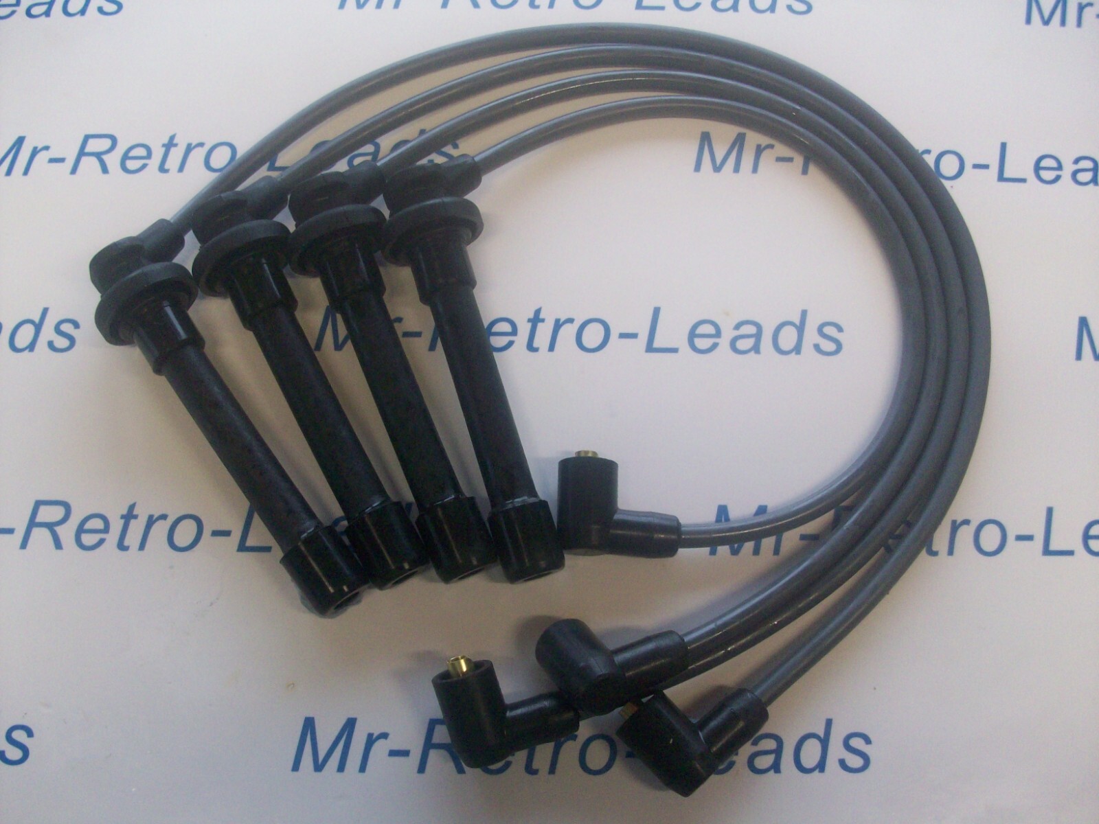 Grey 8mm Performance Ignition Leads For The Civic 2.0i 1.8i 1.6i 1.5i 1.4i 16v