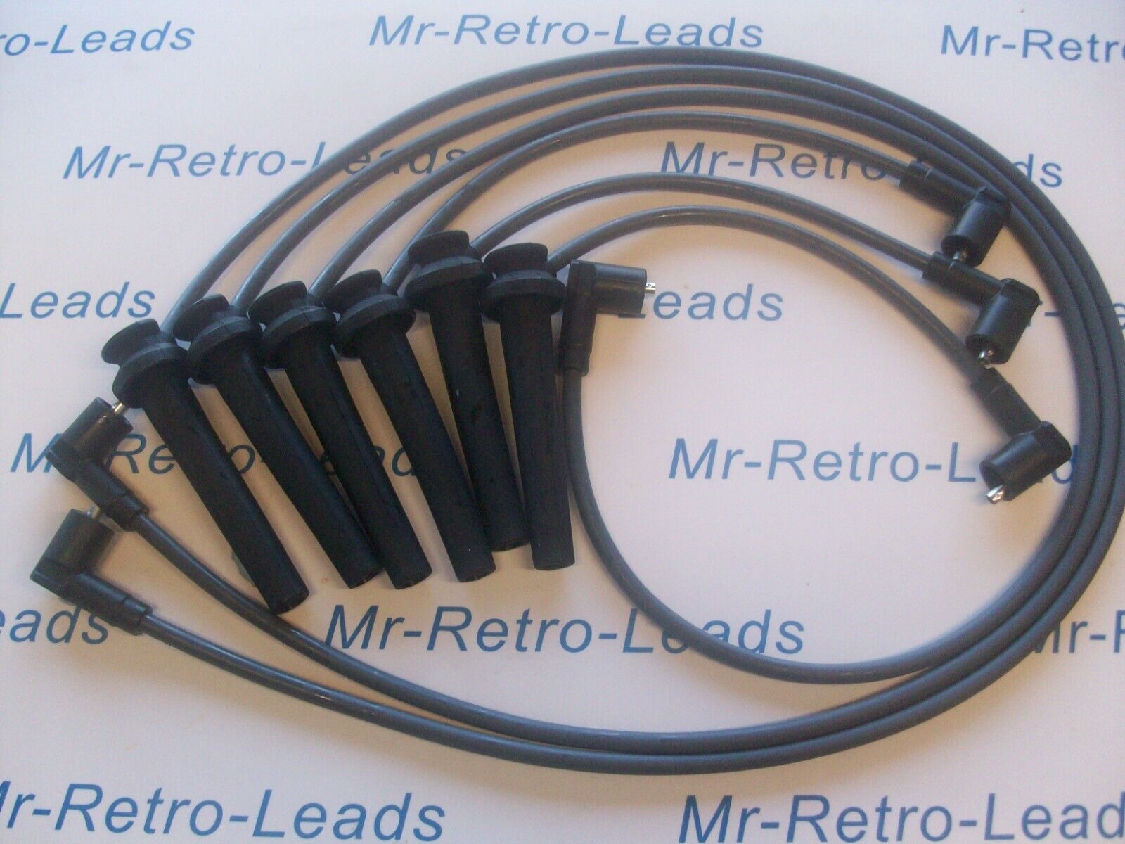Grey 8mm Performance Ignition Leads For The Mondeo St220 Mkiii 3.0i V6 24v Ht