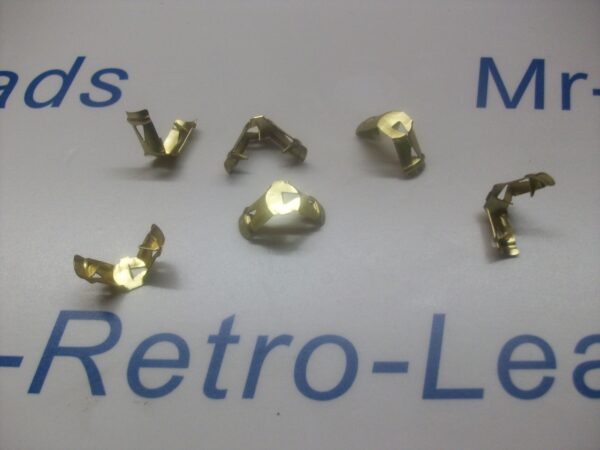 Ignition Lead Brass Terminal 7mm Pin Type No Cutting X 6 Pack Quality