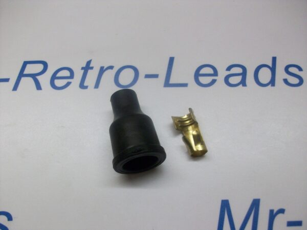 Ignition Lead Distributor Boot Cap And 7mm Din Brass Male Terminal X 1 Ht Covers