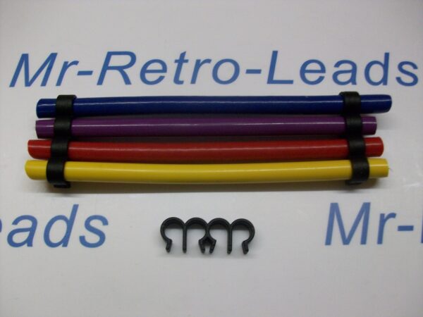 Ignition Lead Ht Clip Holder Kit Separator Clamps 8mm 7mm Holders Spacers
