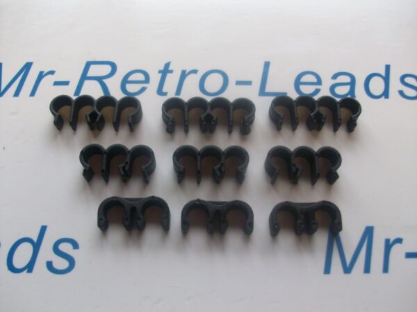Ignition Lead Ht Clip Holder Kit Separator Clamps 8mm 7mm Holders Spacers