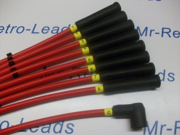Ignition Lead Plug Numbers 1 / 8 Heat Shrink Ht Lead Black On Yellow  1 / 8 + C.