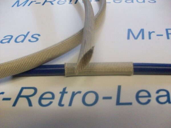 Ignition Lead Resistant Heat Sleeving Braided Glass From 7mm Up To 8.5mm 1 Meter