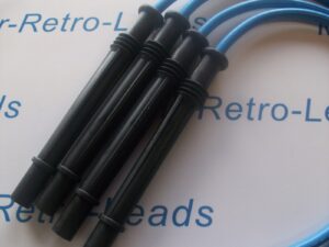 Light Blue 8m Performance Ignition Leads For Clio Twingo 1.2 Turbo Modus D4f 16v