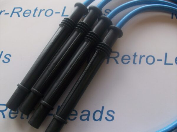 Light Blue 8m Performance Ignition Leads For Clio Twingo 1.2 Turbo Modus D4f 16v