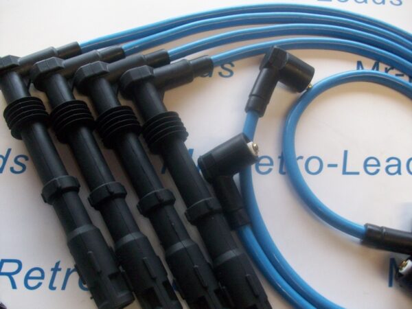 Light Blue 8mm Ignition Leads Golf Gti Corrado Ibiza Scirocco 1.8 2.0 16v Ht