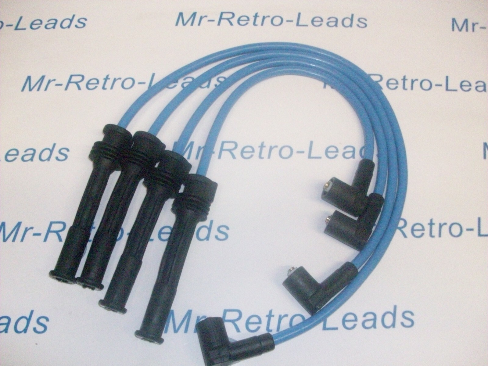 Light Blue 8mm Performance Ignition Leads For Clio Mk11 2.0 16v Sport Punto