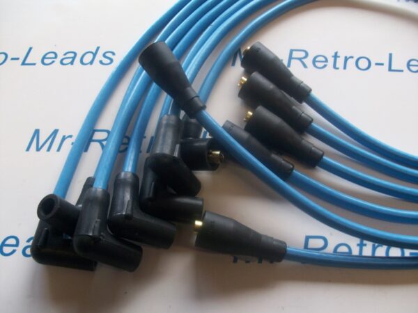 Light Blue 8mm Performance Ignition Leads Fits The Jaguar E Type Xj6 Xk 6 Cyl