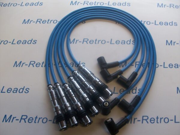 Light Blue 8mm Performance Ignition Leads Vr6 Mk3 Vr6 Obd2 Vw Passat 2.8 Quality
