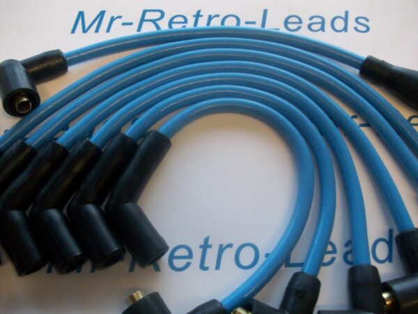 Light Blue 8mm Performance Ignition Leads Triumph Tr5 Tr6 Gt6 Show Hand Built