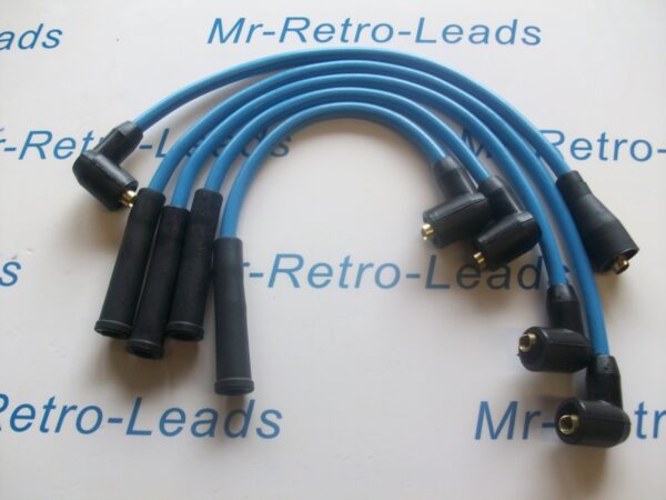 Light Blue 8mm Performance Ignition Leads For Triumph Tr3 Tr4 Tr4a Quality Leads