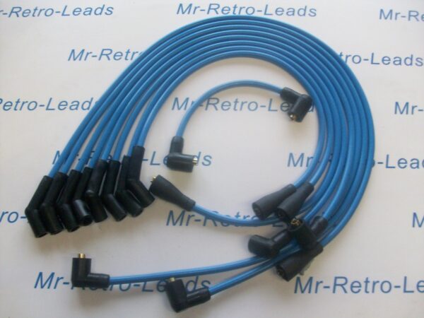 Light Blue 8mm Performance Ignition Leads Triumph Stag 3.0 V8 Quality Ht Leads