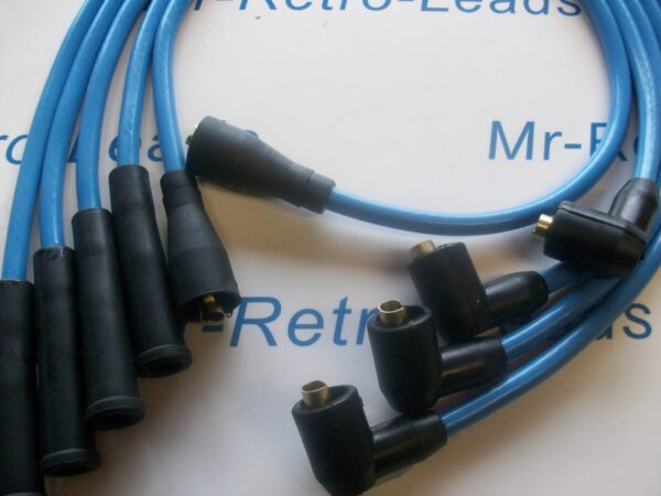 Light Blue 8mm Performance Ignition Leads For Escort Series 2 / Phase 2 Rs Turbo