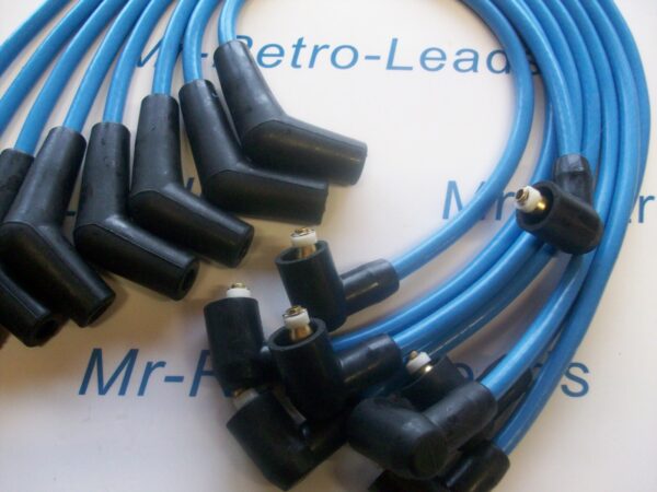 Light Blue 8mm Performance Ignition Leads Range Rover 3.9 4.0 4.6 Discovery 4.0