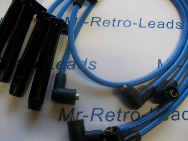 Light Blue 8mm Performance Leads Scorpio Mk1 Dohc Sierra 2.0 Dohc Granada Mk3