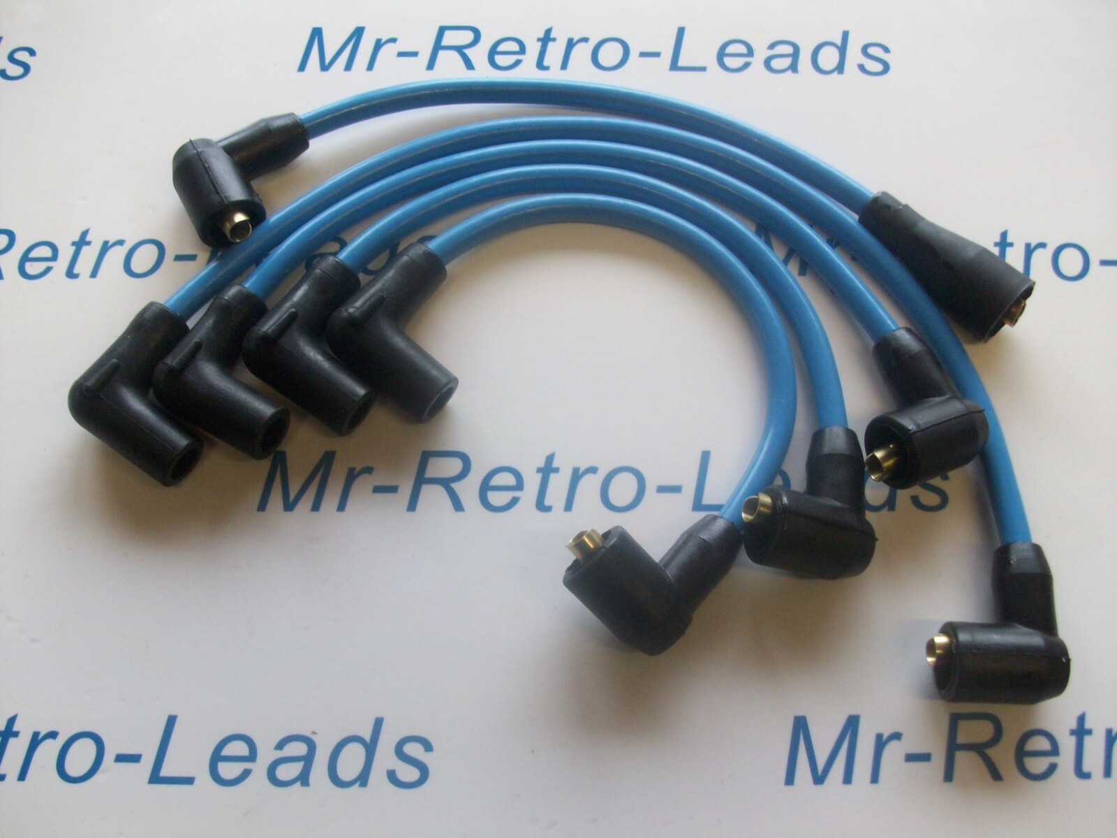 Light Blue 8mm Performance Ignition Leads Classic Mini Cooper S Sprite Midget Ht