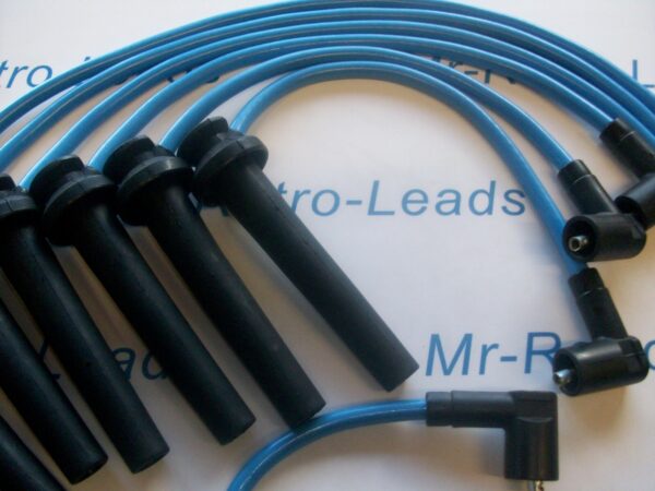 Light Blue 8mm Performance Ignition Leads For The Mondeo St220 Mkiii 3.0i V6 24v