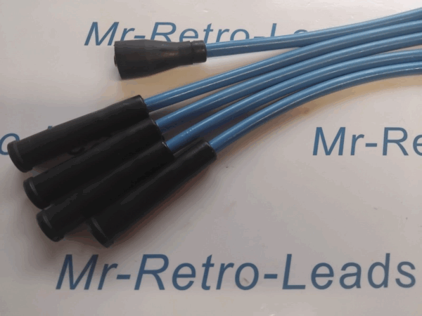 Light Blue 8mm Performance Ignition Leads For Opel Manta Quality Ignition Leads