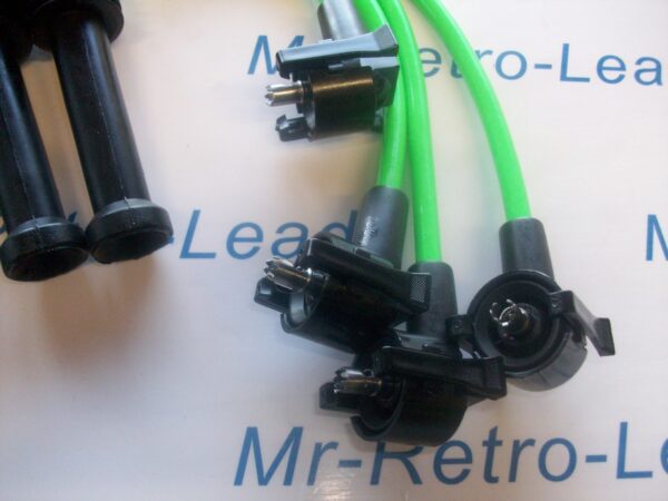 Lime Green  8mm Ignition Leads For The Escort Fiesta 1.6i 1.8i 2.0i 16v  Quality