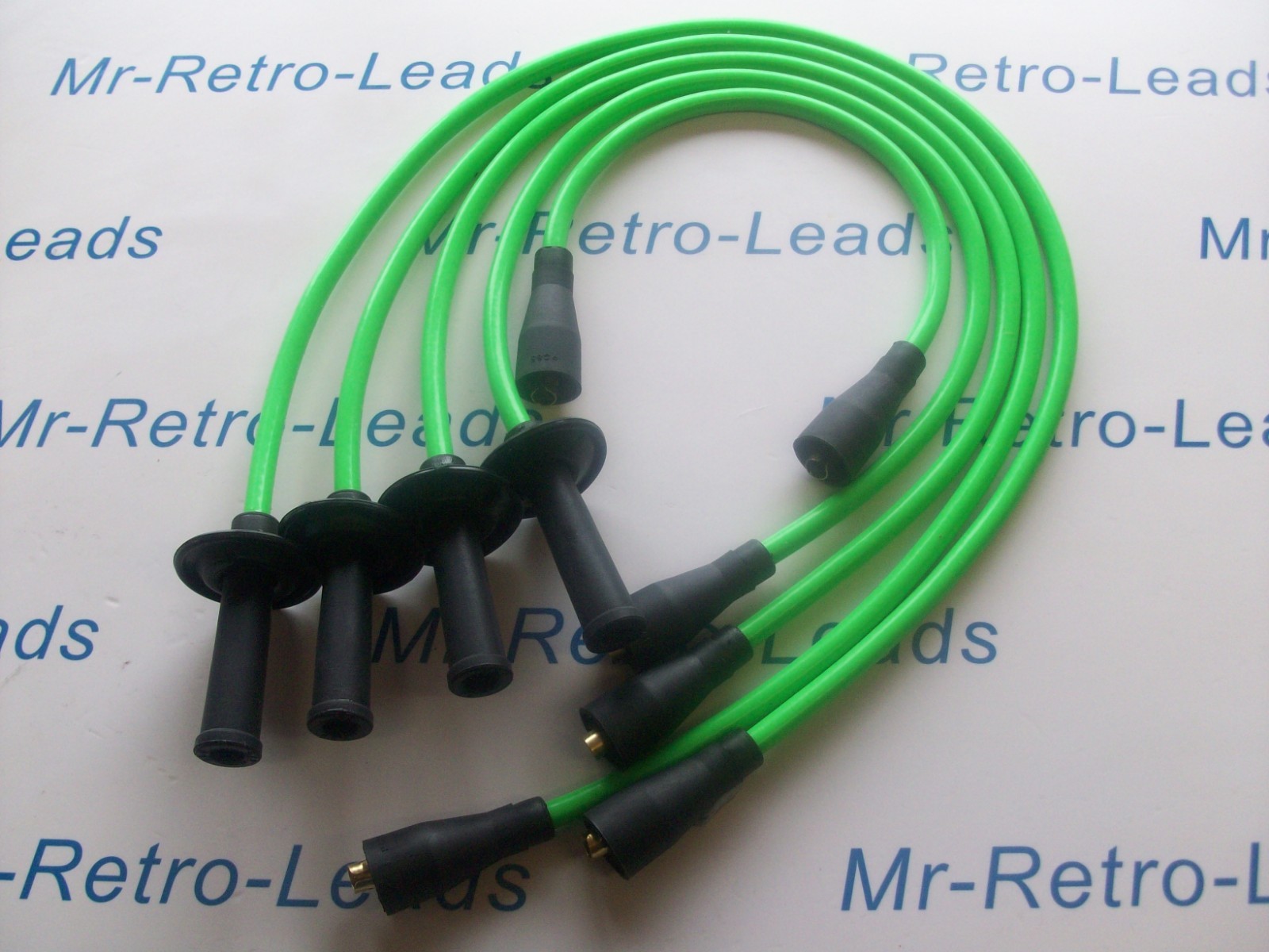 Lime Green 8mm Ignition Leads Transporter Camper T1 T2 Bus Air Cooled 1600