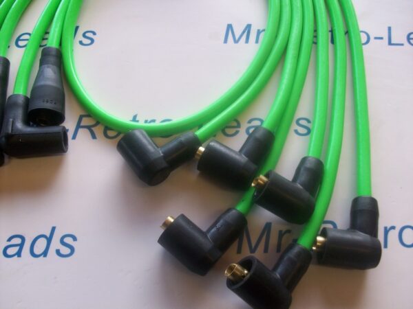 Lime Green 8mm Performance Ignition Leads For The Capri 2.8 Cologne V6 Quality