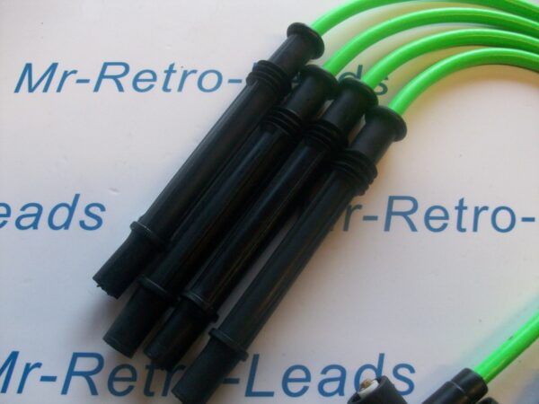Lime Green 8mm Performance Ignition Leads Clio Twingo 1.2 Turbo Modus D4f 16v
