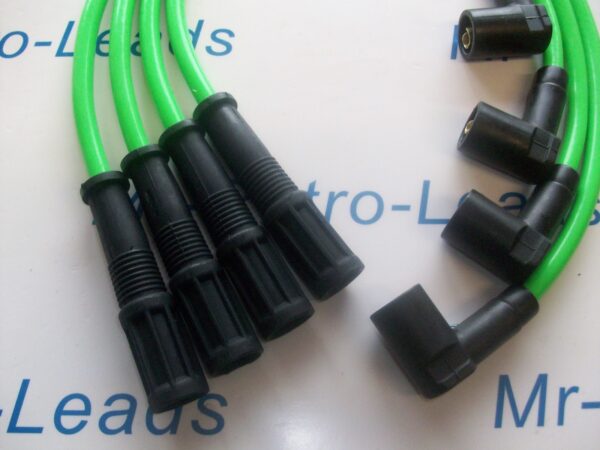 Lime Green 8mm Performance Ignition Leads Cinquecento Seicento 1.1 Sporting