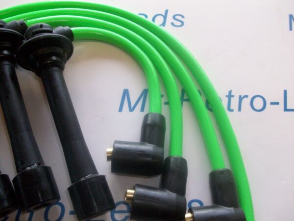 Lime Green 8mm Performance Ignition Leads For The Mx5 Mk1 Mk2 1.6 1.8 Eunos Ht