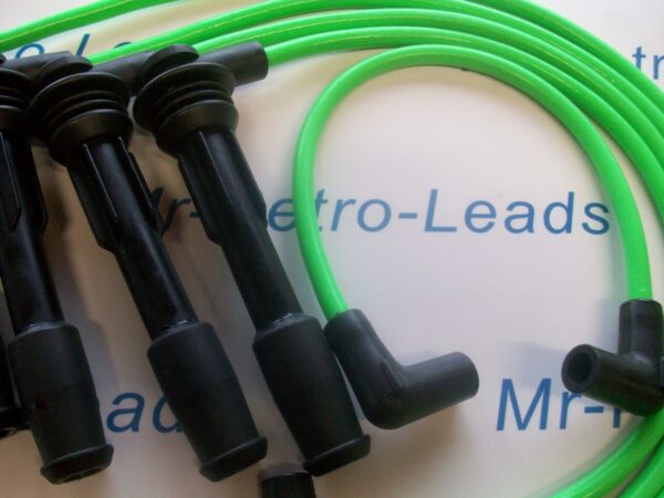 Lime Green 8mm Performance Ignition Leads Williams 19 Clio 2.0i 1.8i 1.7i 16v
