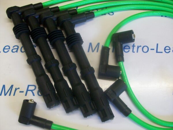 Lime Green 8mm Performance Ignition Leads Gti Corrado Ibiza Scirocco 1.8 2.0 16v